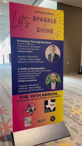 BrainAbouts at a conference
