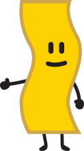 Illustration of a smiling yellow character