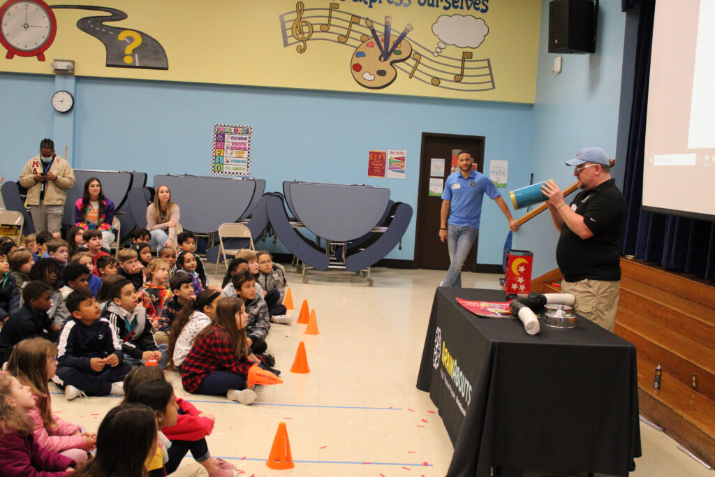 Elementary school assembly