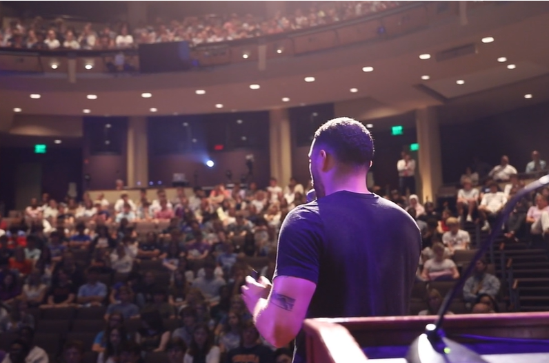 High school assembly